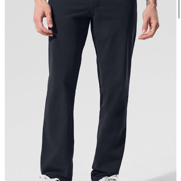 ALO Yoga Men's Black Chinos